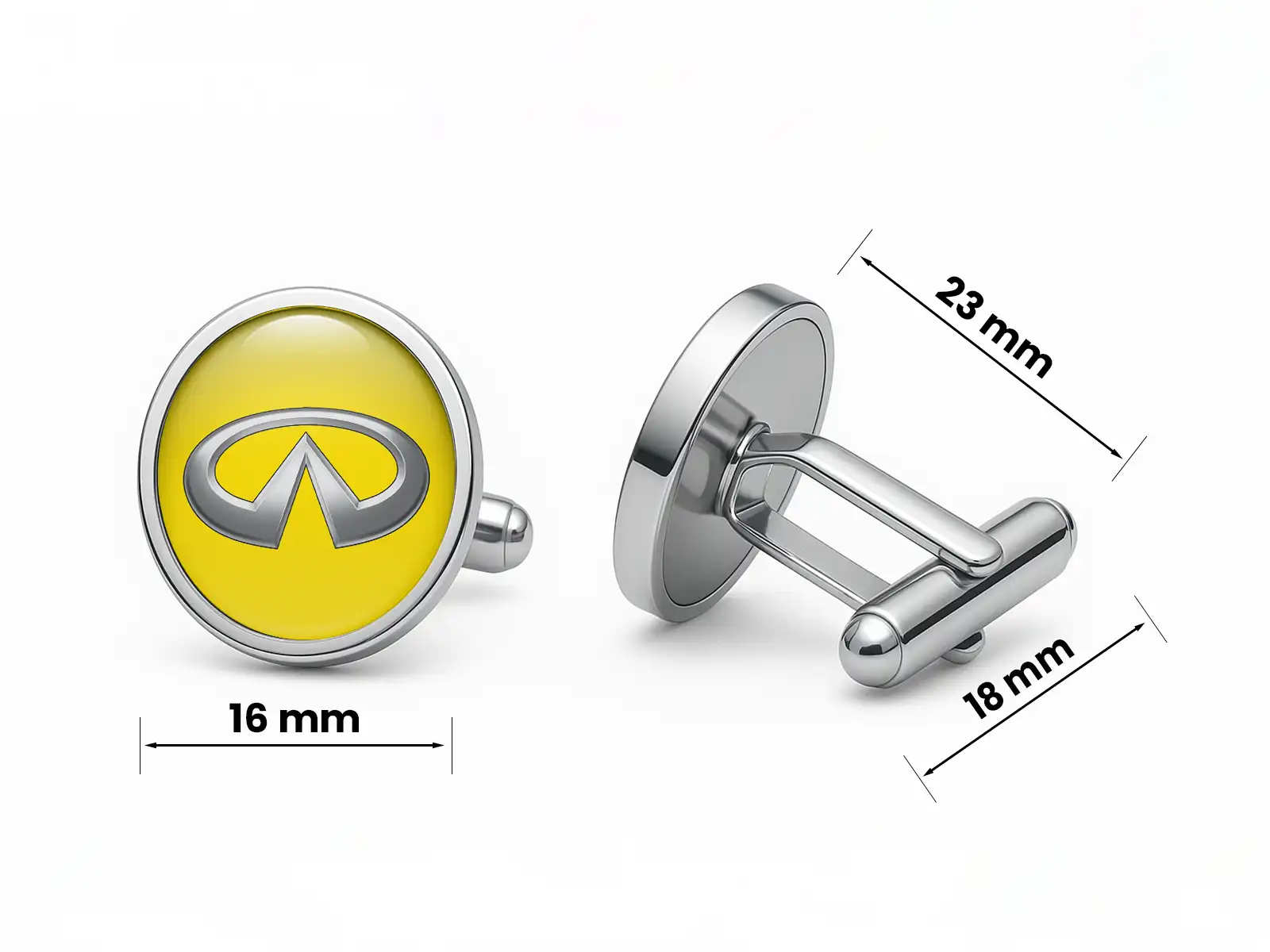 Infiniti Gemelos Para Boda Lujo Diseño Minimal Calidad